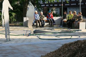 Brunnen am Bürgerzentrum Steißlingen